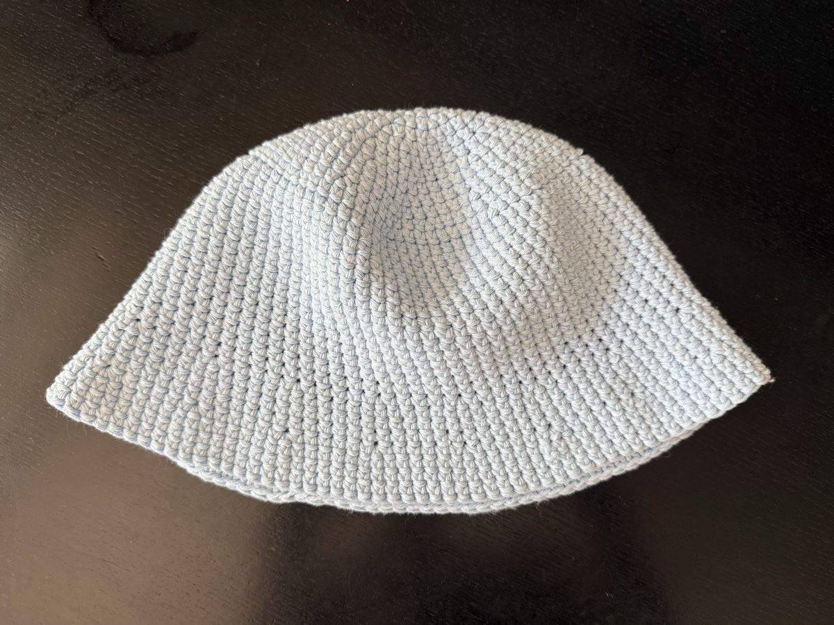 Hüte, Mützen & Caps: Bucket Hat Crochet hellblau, handgehäkelt – Neu (gemäss Beschreibung) aus Zürich von vallup_9 1