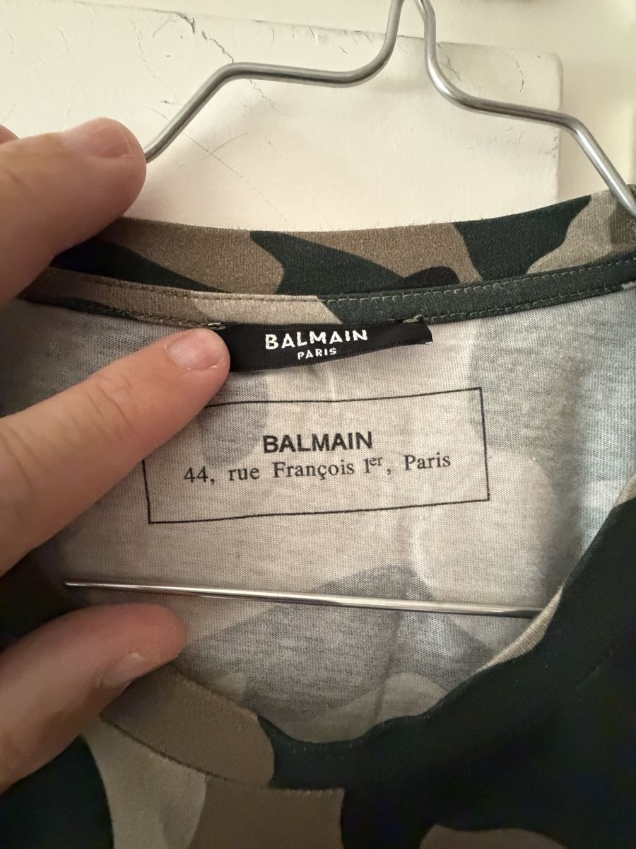 Balmain Lotti di vestiti: Set di 2 T shirt Balmain Camouflage – Usato da Lugano venduto da can_xdd8 5