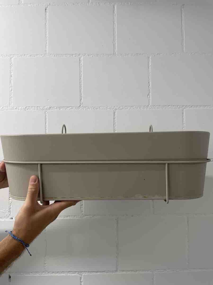 Coffres de rangement: Metal planter box light brown used – D'occasion à Thalwil par agg_9656