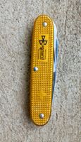 Taschenmesser Werbemesser Victorinox gelb geriffelt