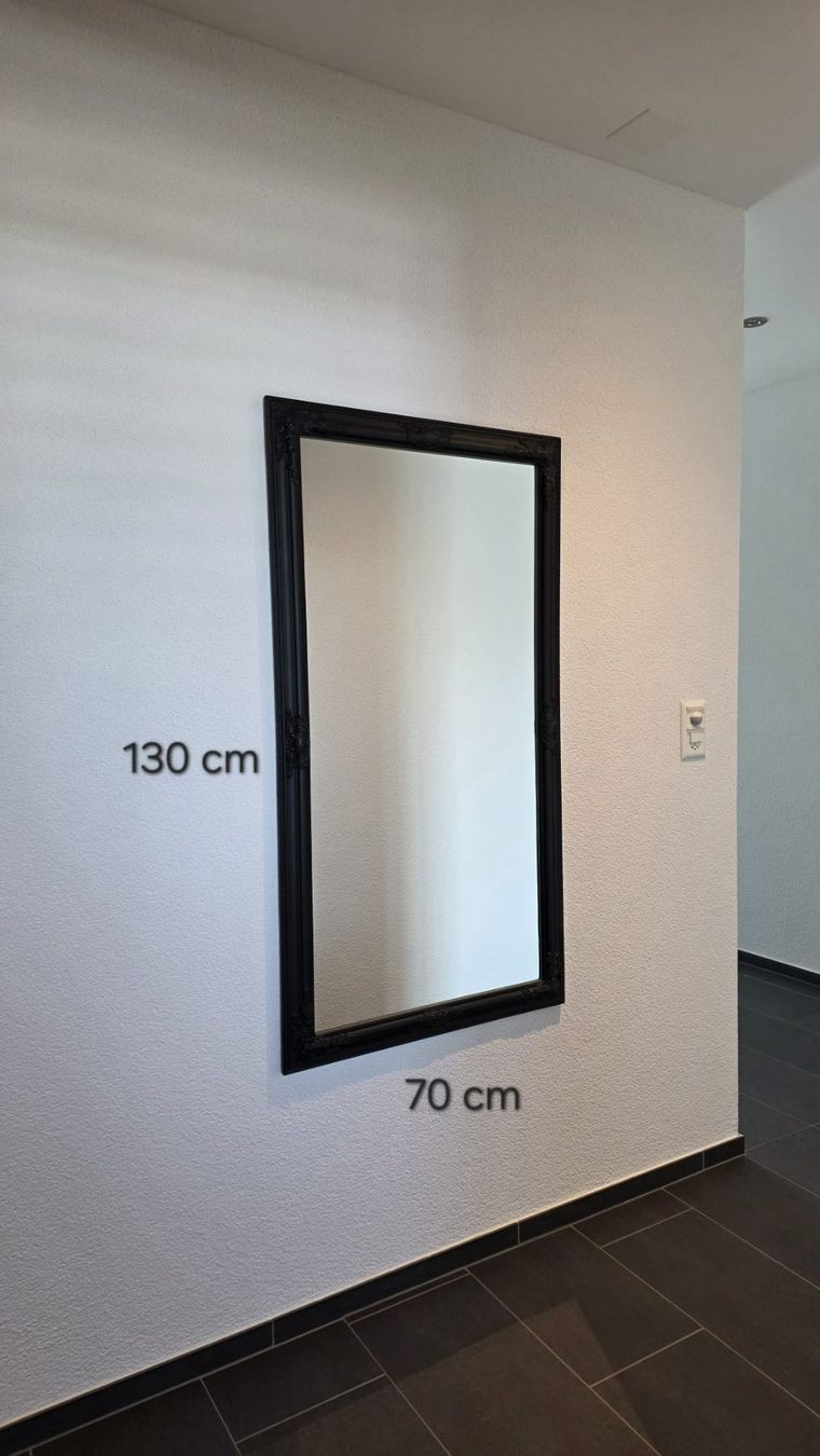 Miroirs: Spiegel mit schwarzem Rahmen – D'occasion à Arbon par chalk83 1