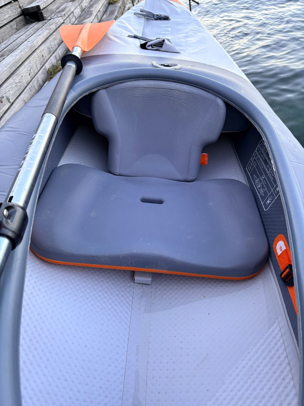 Decathlon Boote: SCHNAEPPCHEN: "Profi"-Kajak mit Drop-Stich Technologie – Gebraucht aus Wittenbach von mal_ll8g 2