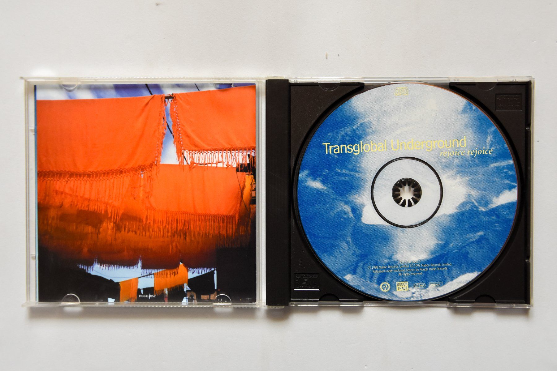 CDs: Transglobal Underground - Rejoice, Rejoice – Gebraucht aus Belmont-sur-Yverdon von ag97 1