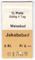 Billette Weissbad - Jakobsbad