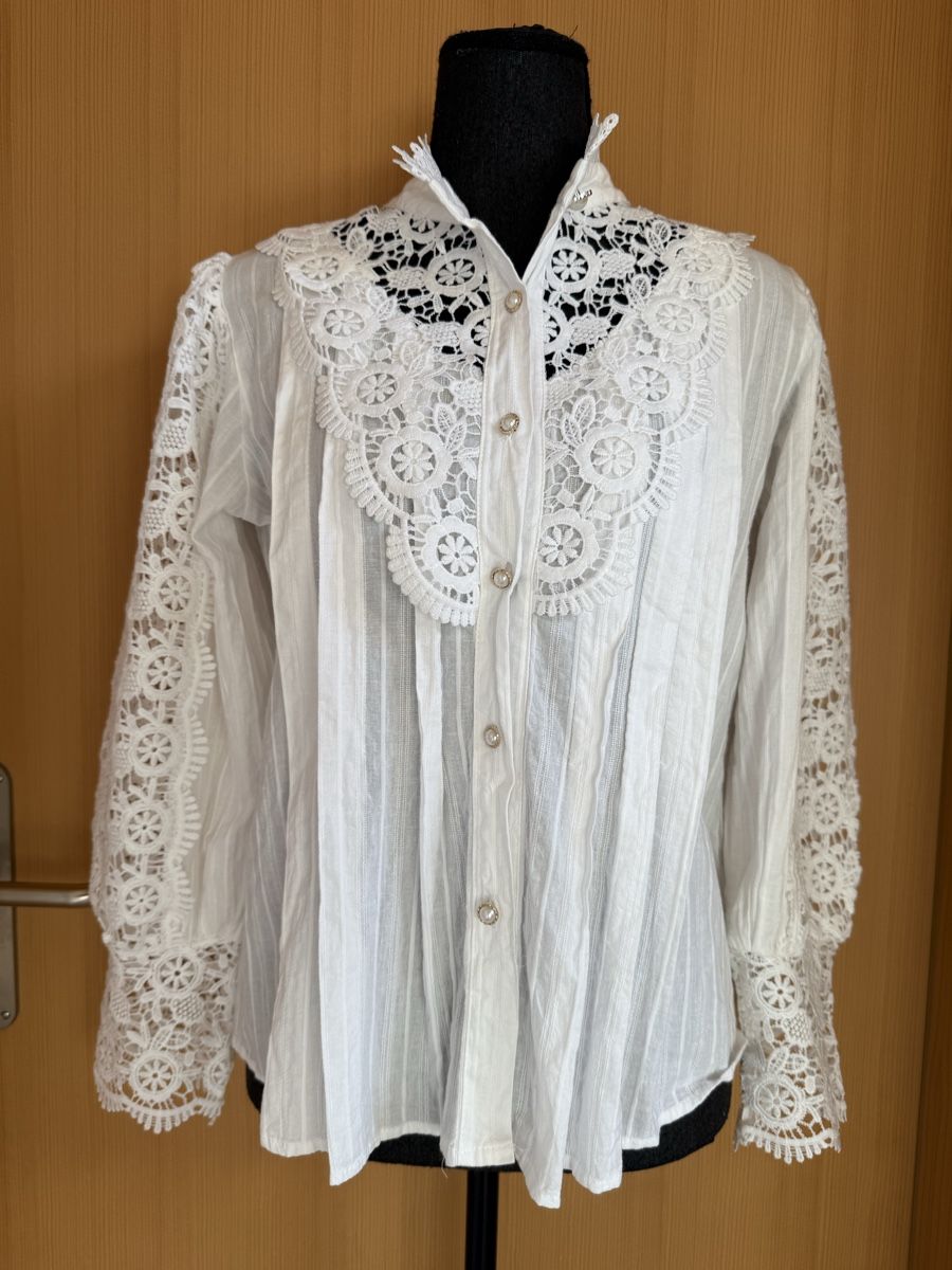 Camicette: Bohobluse mit Spitzen – Nuovo (secondo la descrizione) da Sigriswil venduto da ck56 1