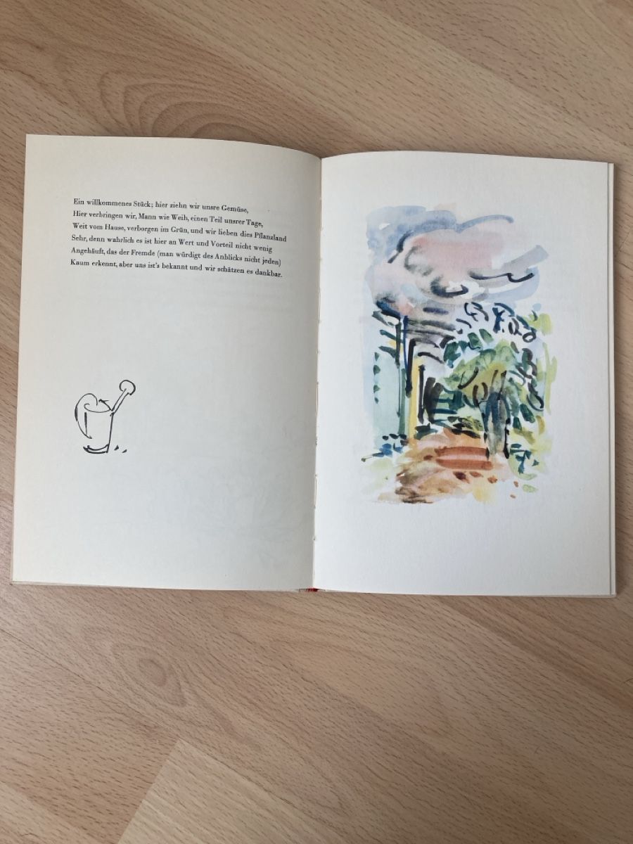 Libri: Stunden im Garten_Hermann Hesse – Usato da Biberist venduto da Nafena 2