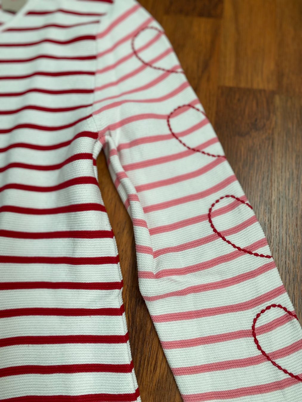 Lieblingsstück Pullover & Sweatshirts: Lieblingsstück Pullover gestreift rot/weiss/rosa – Gebraucht aus Stadel b. Niederglatt von sandart 3