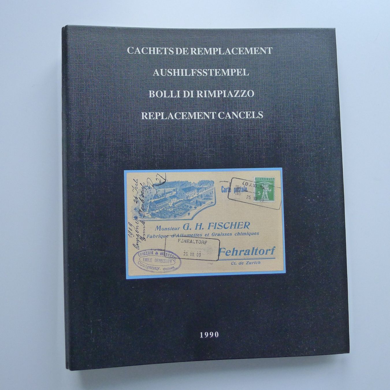 Tutti i francobolli: Aushilfsstempel-Katalog von P.Guinand – Usato da Ebikon venduto da SilvioFreund