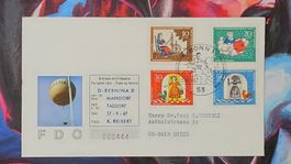 CL35 Enveloppe + Timbre Allemagne 1967 Theme Ballon