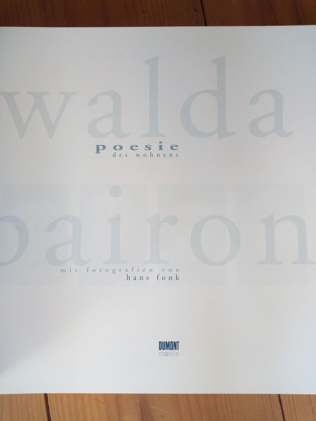 Libri: Walda Pairon / Bildband / Raumgestaltung – Usato da Beckenried venduto da Havacola 2