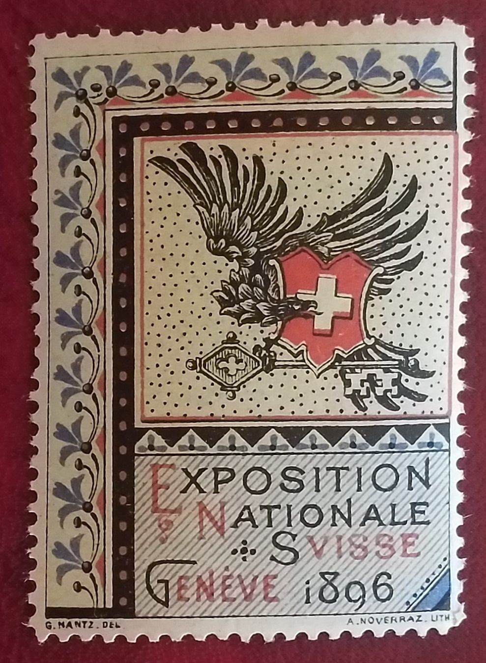 Tutti i francobolli: MA480) 1896 Vignette Genefe, postfrisch – Usato da Baden venduto da Eggi