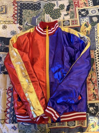 Coole Harley Quinn Bomberjacke, Gr. S, Neuwertig!