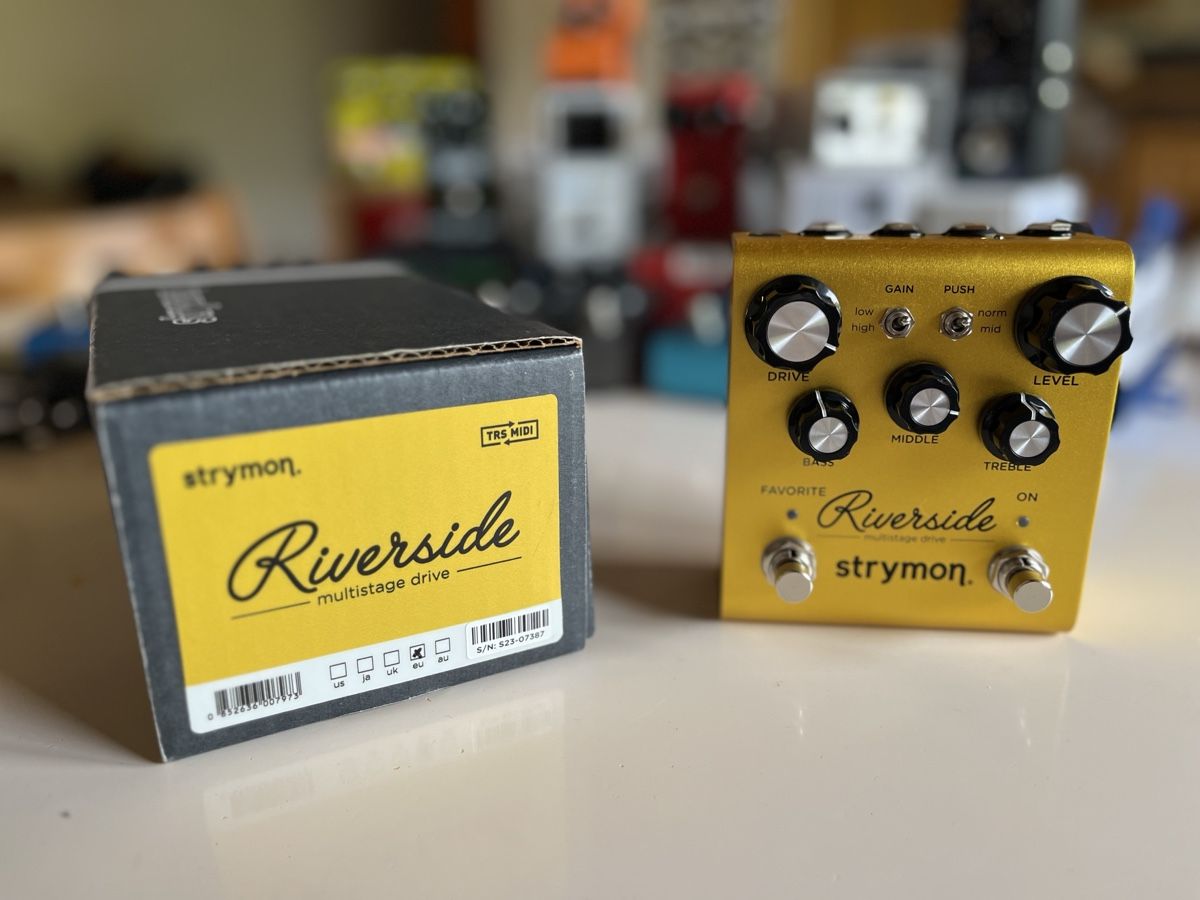 Strymon Strumenti musicali: Strymon Riverside multistage drive Neuwertig mit OVP – Nuovo (secondo la descrizione) da Grenchen venduto da boues91