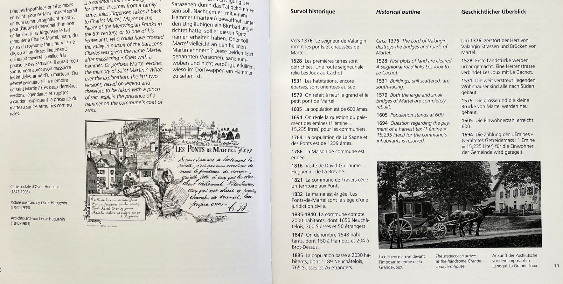 Libri: Les Ponts-de-Martel - Passé-Présent – Usato da Savagnier venduto da Ne2065 1