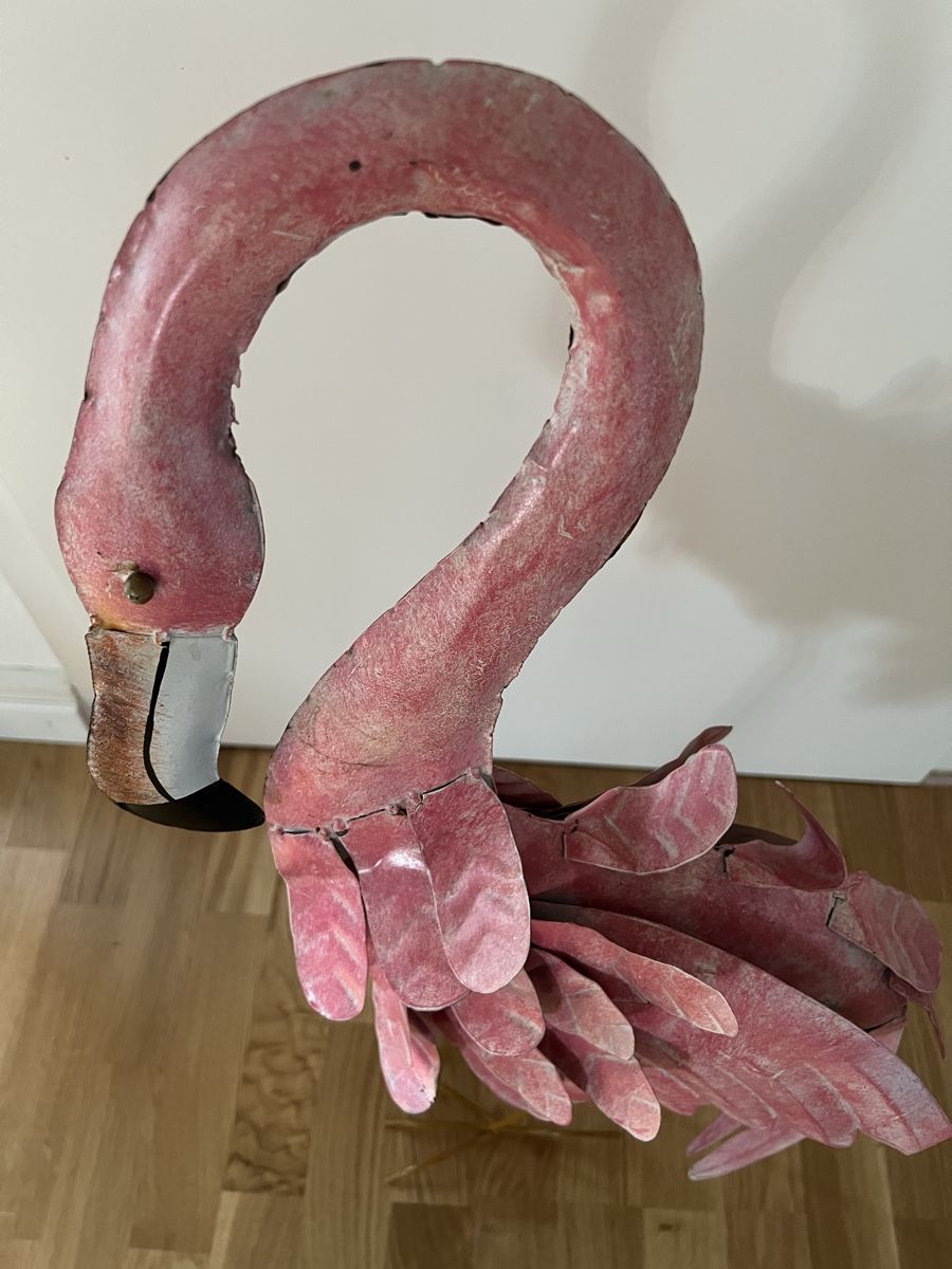 Sculture & Statue: Flamingo Skulptur aus Metall – Usato da Frick venduto da clembou 5