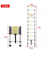 +Alu Teleskopleiter Stehleiter Leiter Anl