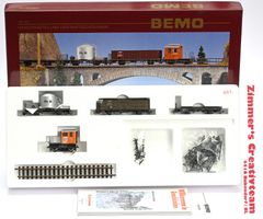 BEMO RhB Rangierset 7273 110, H0m, OVP,