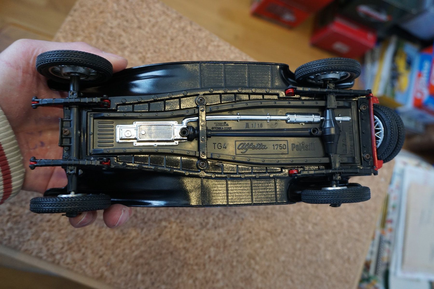 Polistil Modellini d'auto: Polistil Alfetta 1750 1:16 CXOOL !!!!!!!!!!!!!!!!!! – Usato da Reiden venduto da Doppeldecker69 6