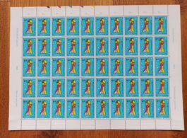 Postfrisch, gültige Schweizer Frankatur, Briefmarkenbogen