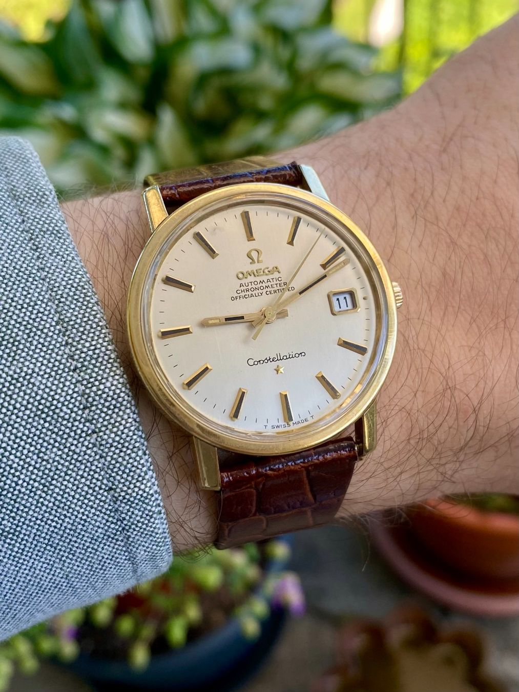 Omega Orologi: Omega Constellation 168.018 Chronometer 1968/69 – Usato da St. Gallen venduto da Montiswiss