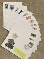 Pro Patria: 1997-2004 EM - FDC ohne Adressen