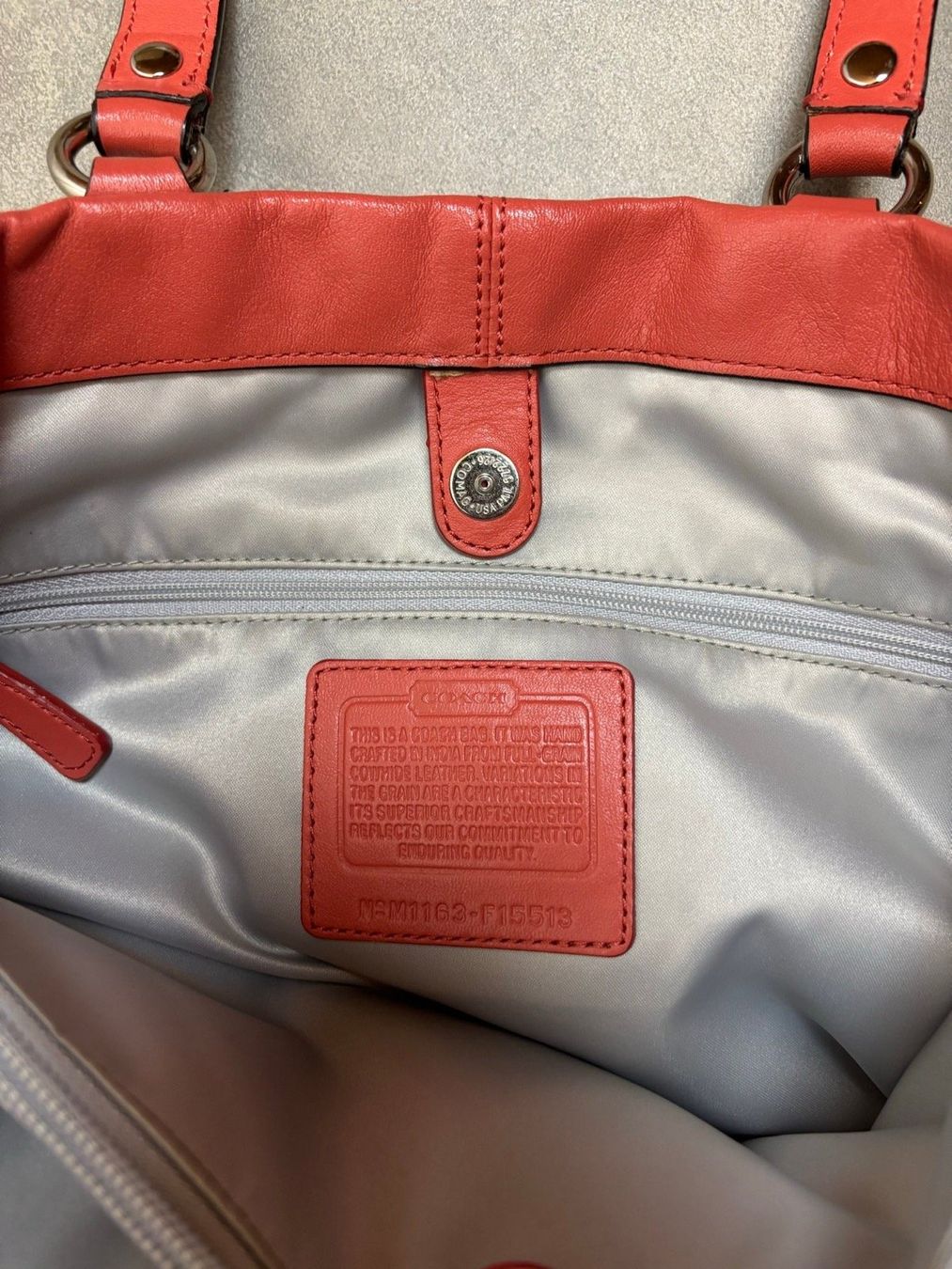 Coach Taschen für Damen: Coach Leather 2-Way Bag – Gebraucht aus Tägerwilen von Akh.Boutique 6
