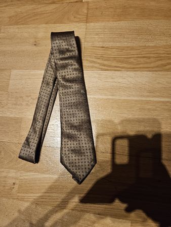 Burberry Elegantes Krawatten- und Manschettenknopf-Set, Gold