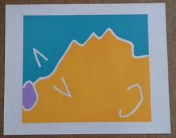 modernes Werk von Adelheid Hanselmann 2001     (ID B1331)