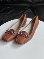 Navyboot Loafer Ballerina Leder braun Gr. 38 guter Zustand Y