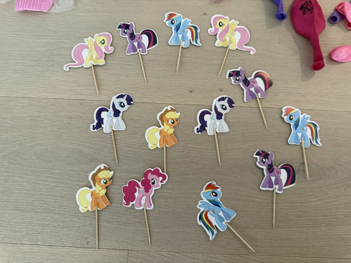 Tutte le decorazioni: My little Pony Geburtstagsdeko – Nuovo (secondo la descrizione) da Wallisellen venduto da Nataschab0 3