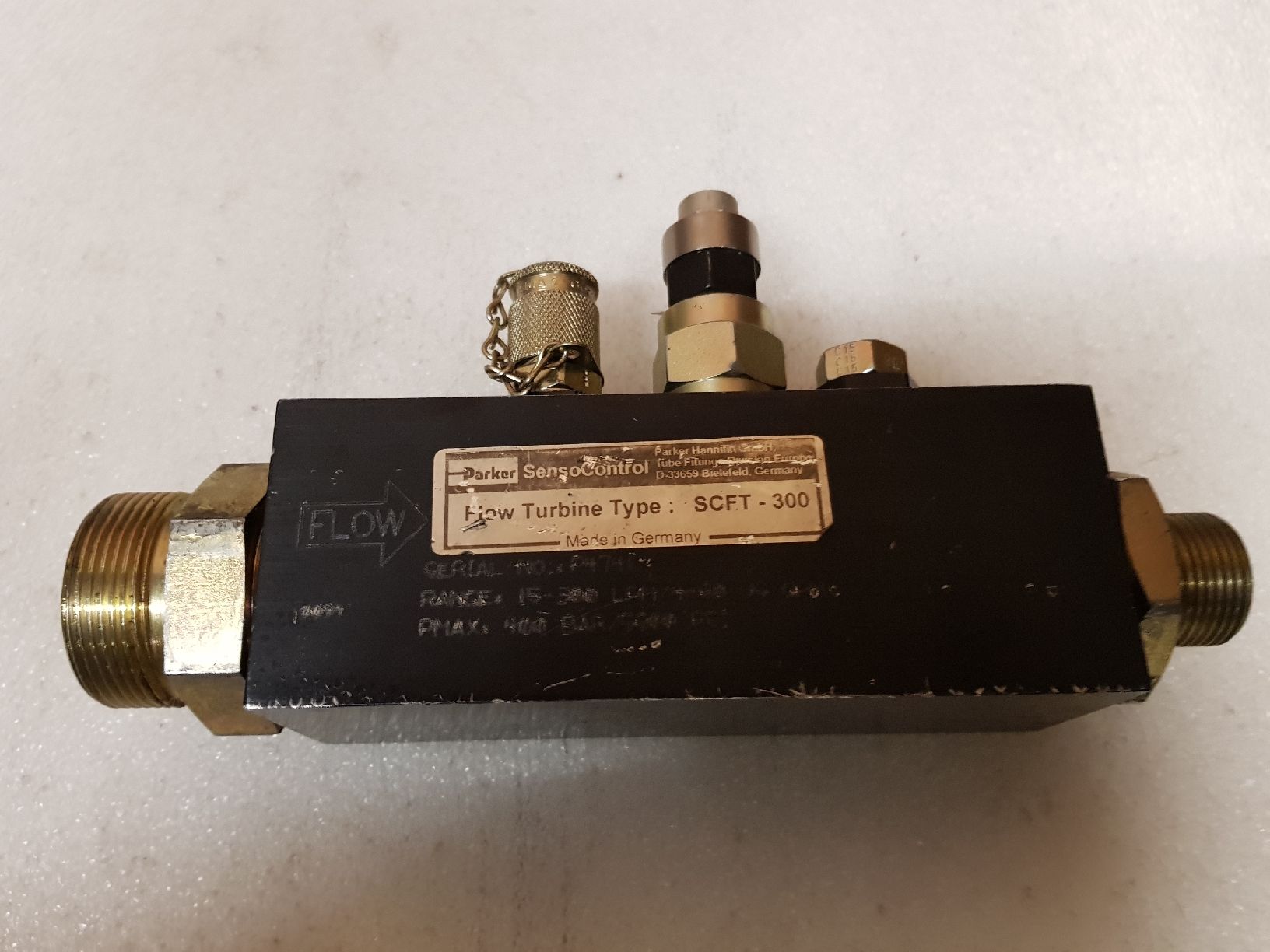 Misurare: Parker Manometer Messturbine Durchflussmengenmessgerät – Difettoso da Brunnadern venduto da p..... 4