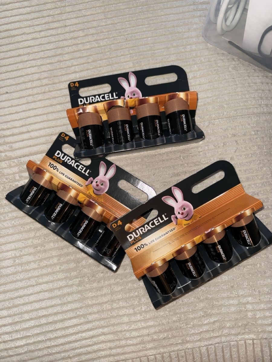 Duracell Akkus & Batterien: DURACELL D4 Batterien 4er Pack neu – Neu und originalverpackt aus Interlaken von Jessicaamacher24 1