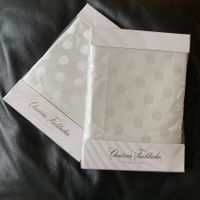 2x Bettwäsche Christian Fischbacher, Jacquard Polka, NEU
