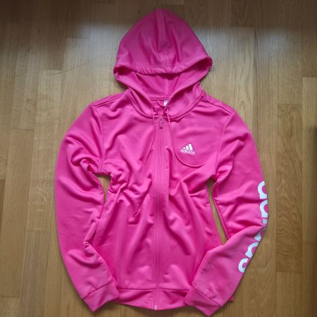 Adidas Vintage Zip Jacket S Pink Barbiecore
