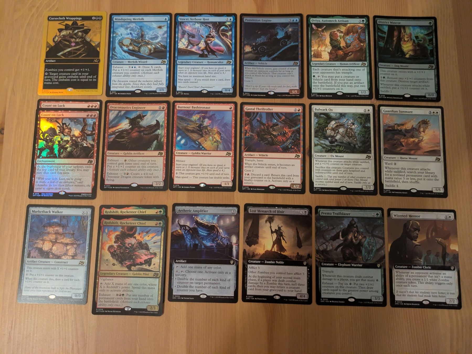Magic The Gathering Sammelbilder & Trading cards: Magic (MTG) - Aetherdrift (/Commander) Big Collector Pack – Gebraucht aus Lausanne von fedia 2
