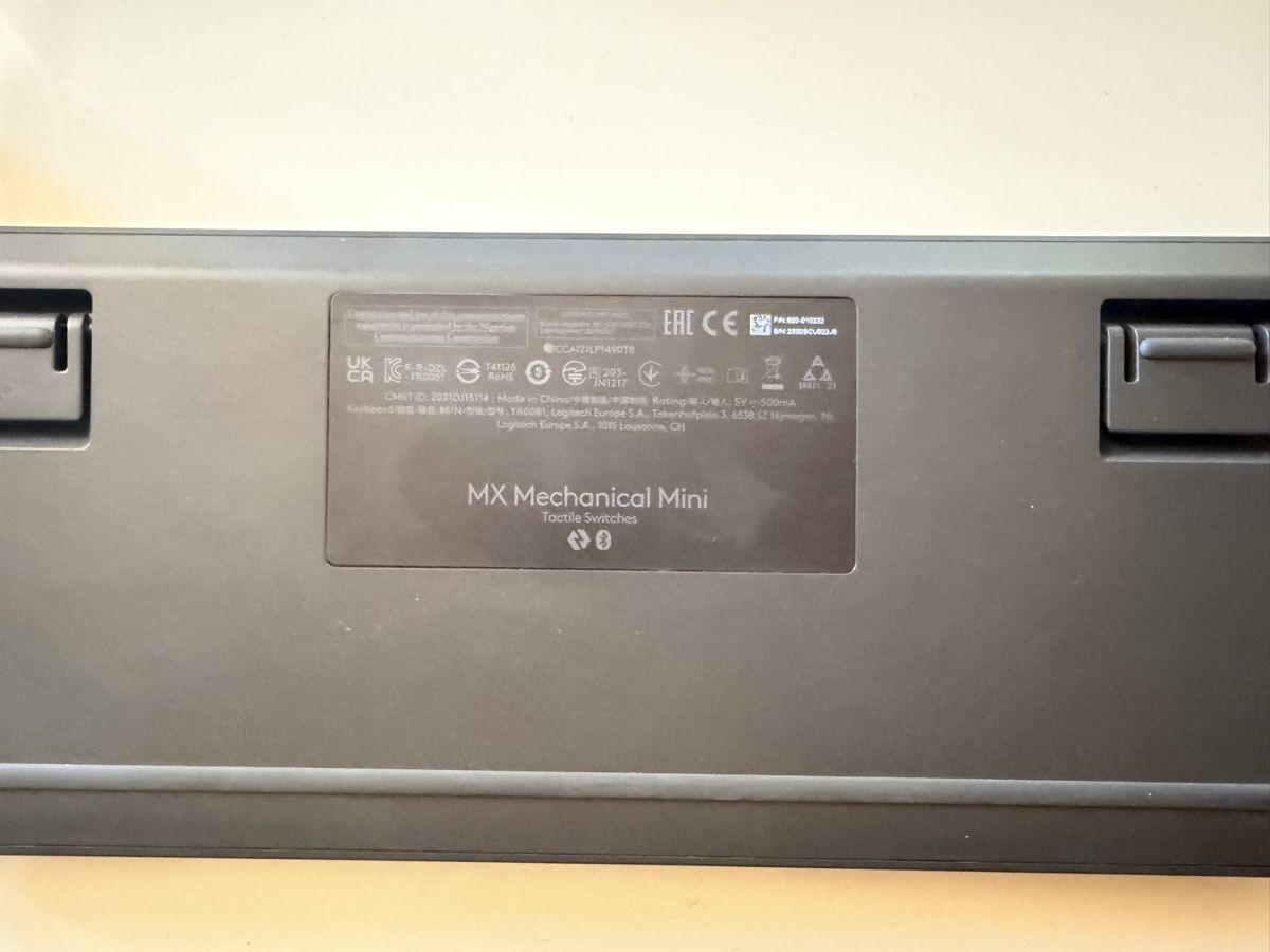 Logitech Tastaturen: Logitech MX Mechanical Mini – Gebraucht aus Yverdon-les-Bains von guigui_1976 1