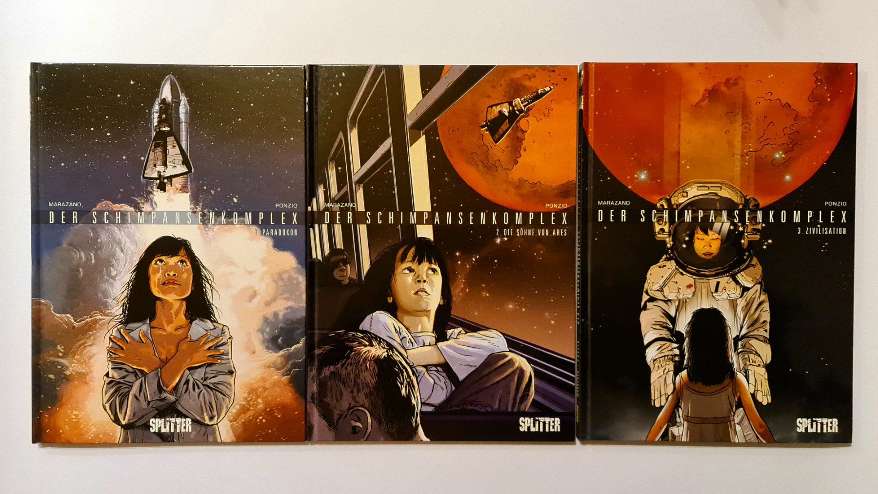 Fumetti: Der Schimpansenkomplex 1-3 von Splitter – Nuovo (secondo la descrizione) da Aesch BL venduto da pri_fp8t