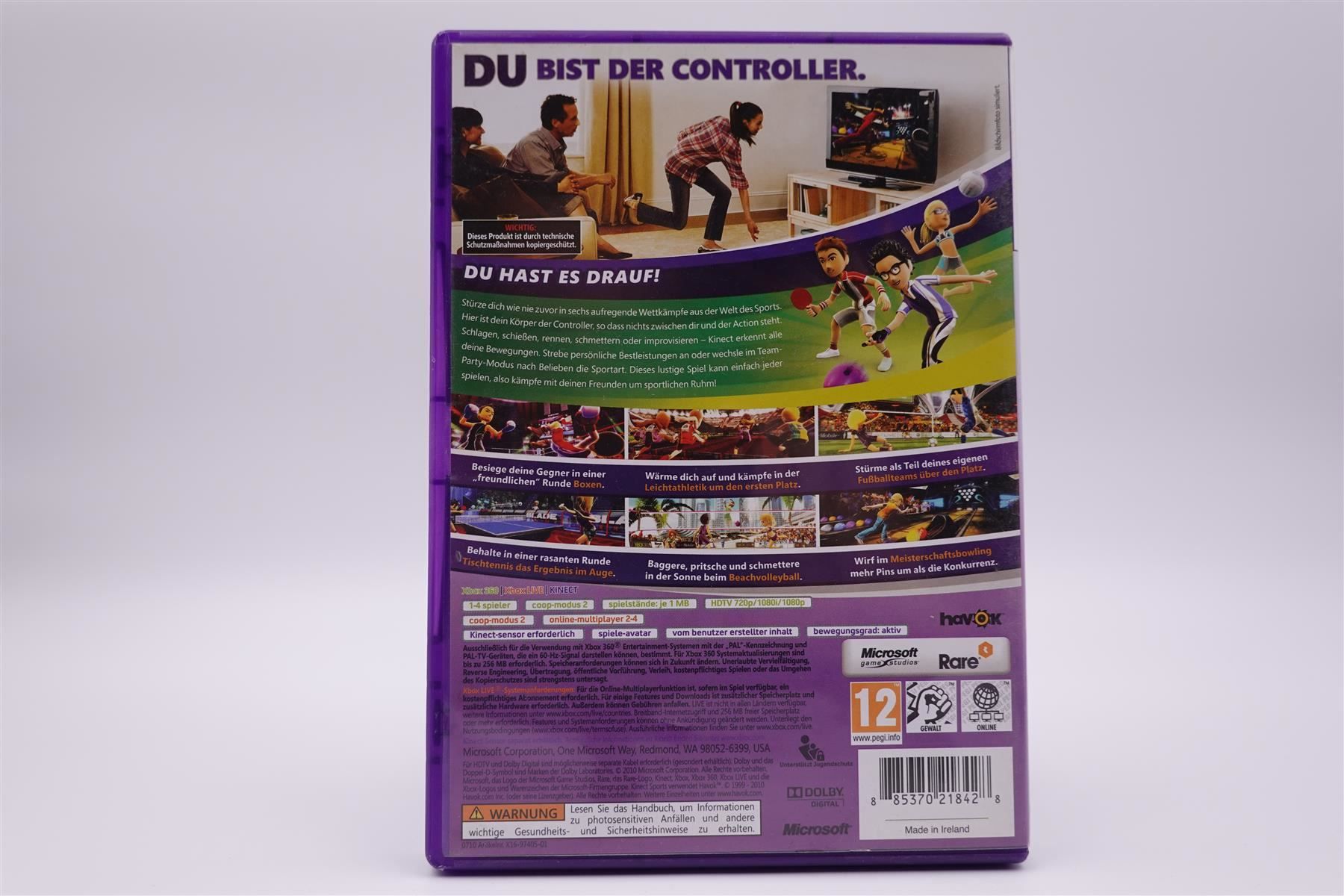 Microsoft Giochi: Kinect Sports (XBOX360) – Usato da Herisau venduto da ZelliZone 1