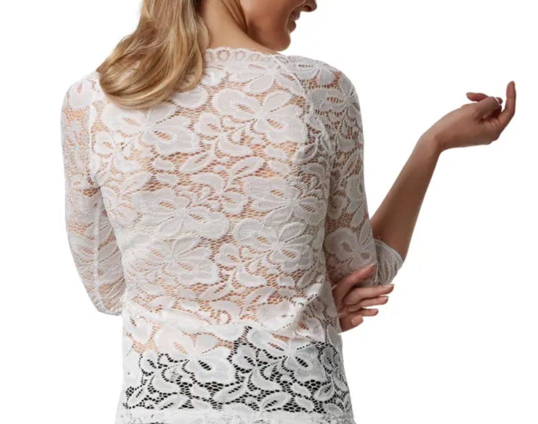 Camicette: neue Trachtenbluse mit Spitzen Gr. XL – Nuovo (secondo la descrizione) da Necker venduto da liq24 1