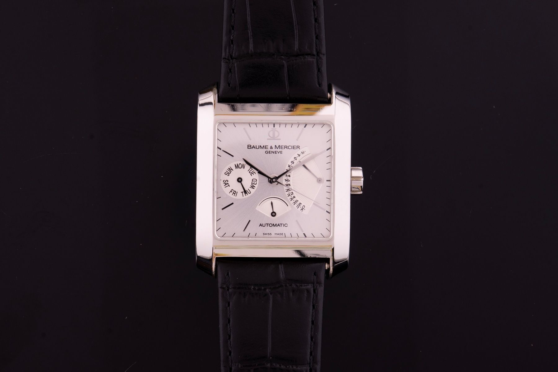 Baume & Mercier Orologi: Baume Mercier Hampton Classic Square, William Baume Coll – Usato da Bülach venduto da M.RothUhrenatelier 6