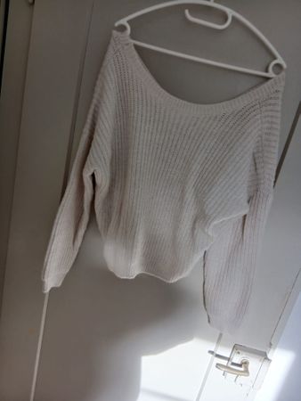 Reserved Strickpullover weiss Grösse M guter Zustand