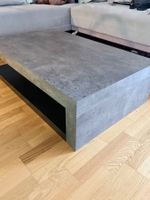 Couchtisch Beton Optik Schwarz Gebraucht