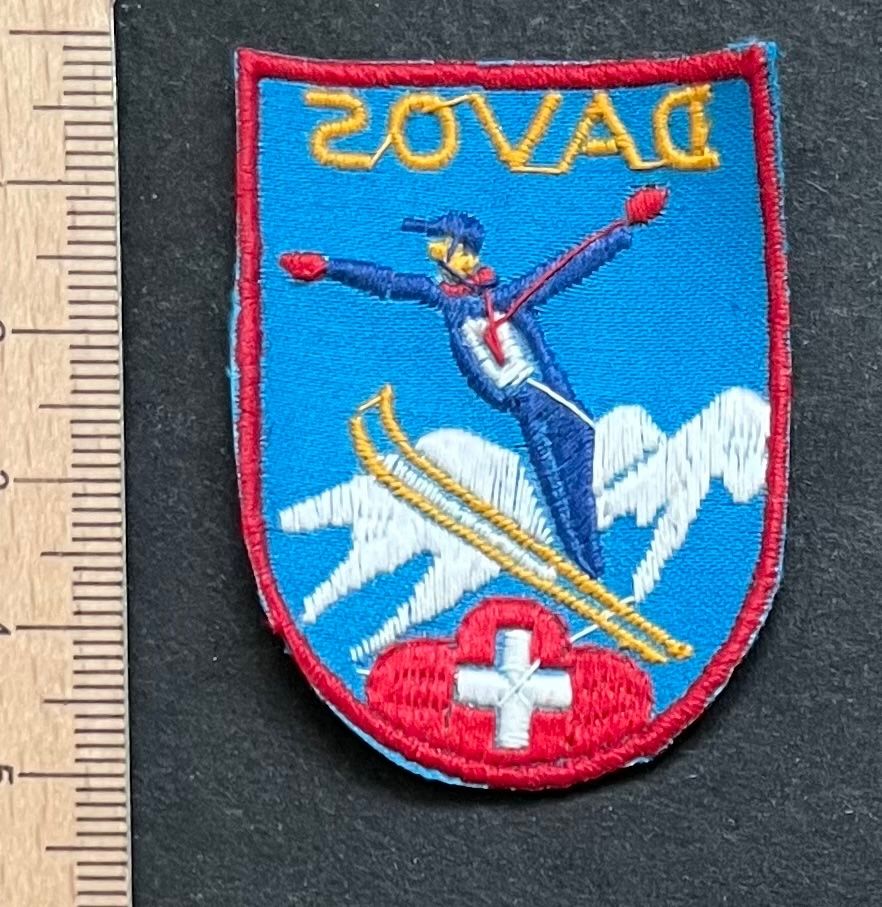 Toppe: Davos-Parsenn/ Aufnäher, Vintage – Usato da Ostermundigen venduto da DaxKarten-75 1