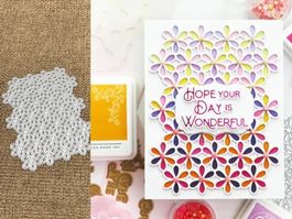 Stanzschablone Nr. 288, Blumen (Sizzix geeignet)