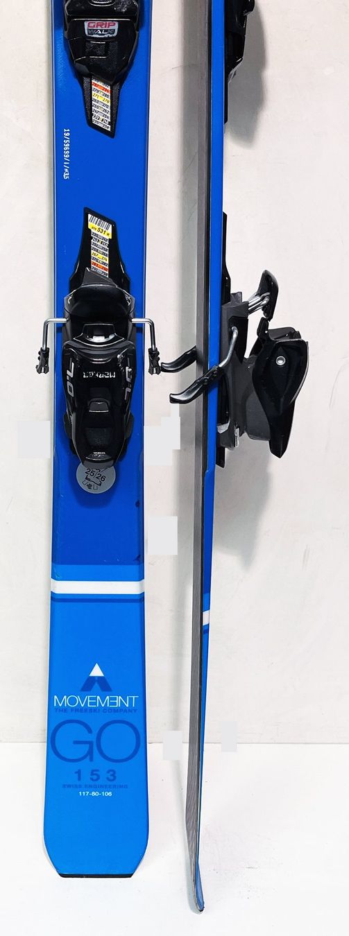 Movement Skis: MOVEMENT „GO“  153 cm – Gebraucht aus Brüttisellen von SkiverkaufStepan 3
