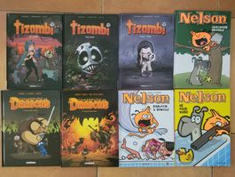 8 Comics Tizombi & Nelson - Guter Zustand für Halloween!