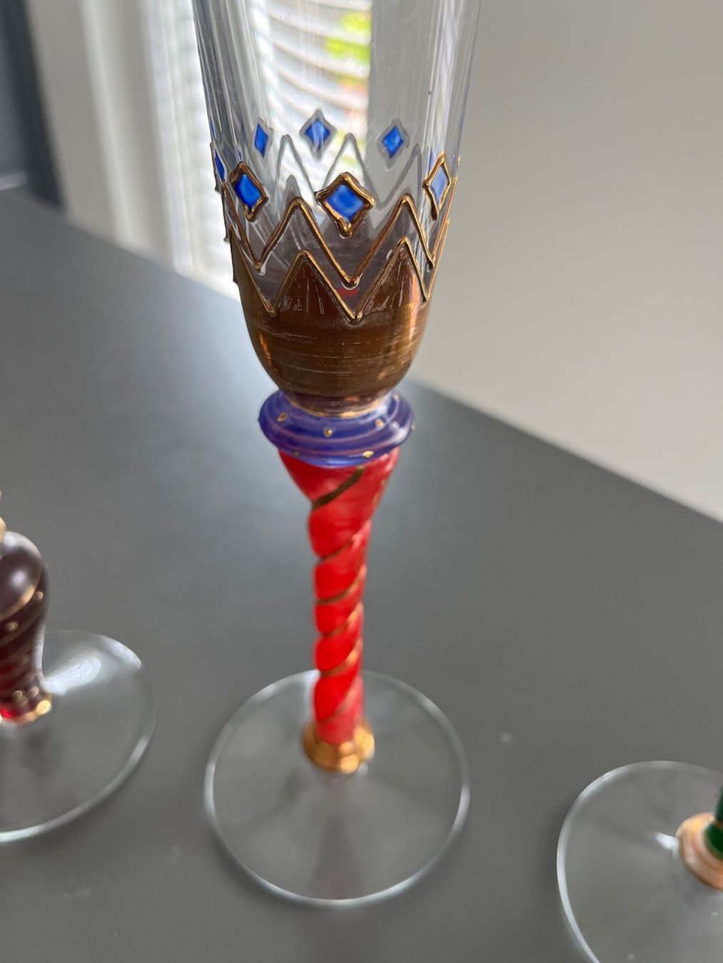 Bicchieri: 4er Set edle Sektgläser / Champagnergläser – Nuovo (secondo la descrizione) da Elgg venduto da nefernst 3
