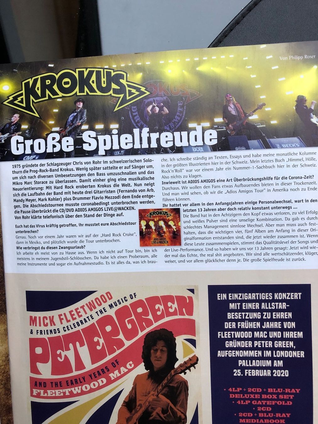 Zeitschriften & Magazine: Manfred Mann´s Earth Band – Neu (gemäss Beschreibung) aus Aeschi SO von Stones55 5