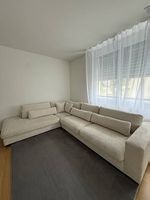 Ecksofa - Cord Ekrü | wie neu | 5 Monate alt