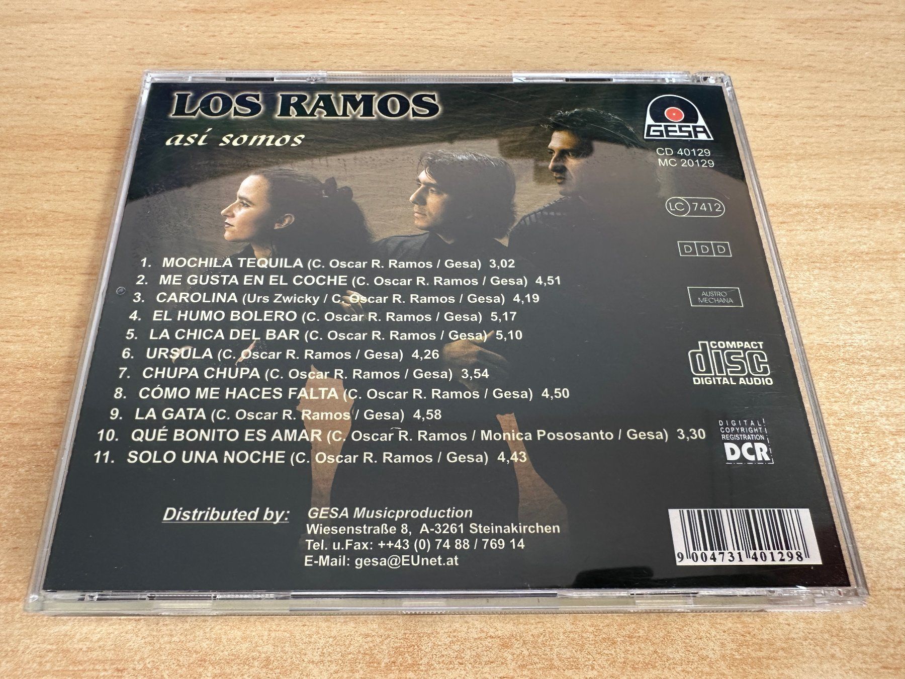 CD: X0 Los Ramos - Asi Somos – Usato da Rikon im Tösstal venduto da Alpenmutz 1